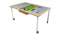 Legotafel met stalen onderstel  Tangara Groothandel voor Kinderopvang inrichtingen